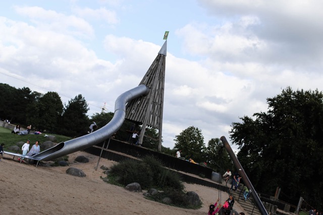 Der Rheinpark in Köln