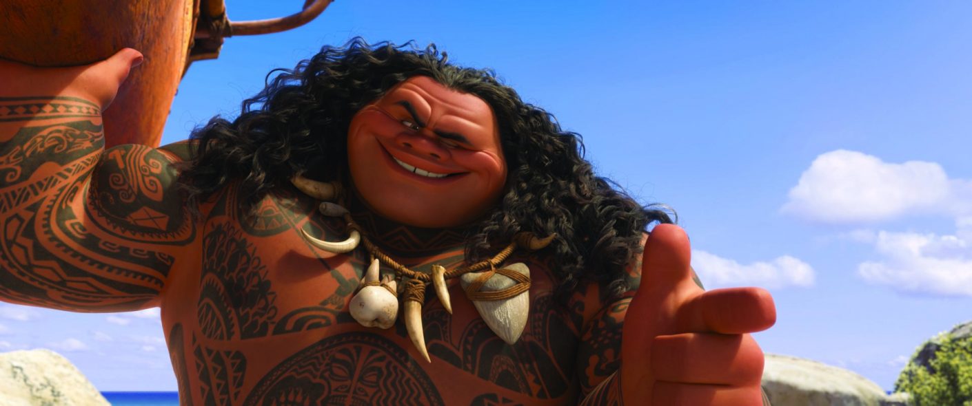 MOANA - (Pictured) Maui. ©2016 Disney. All Rights Reserved.