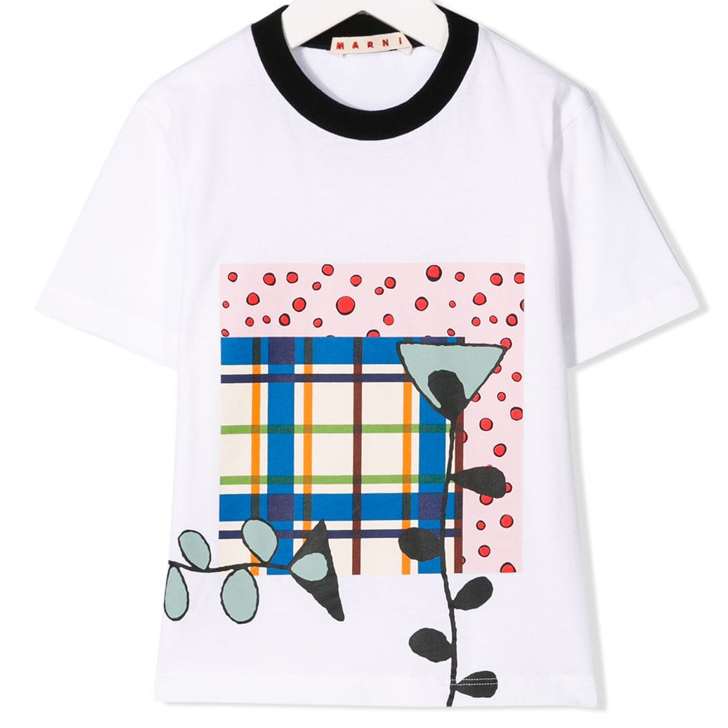 T-Shirt mit Print von Marni ss19