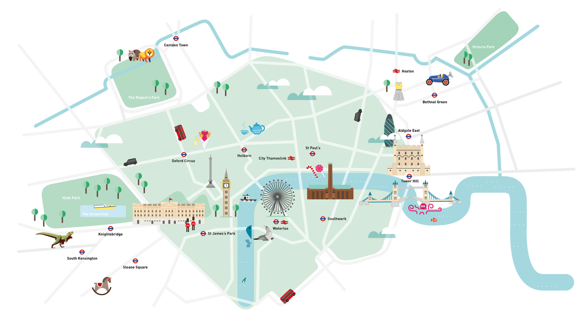London Kind Map