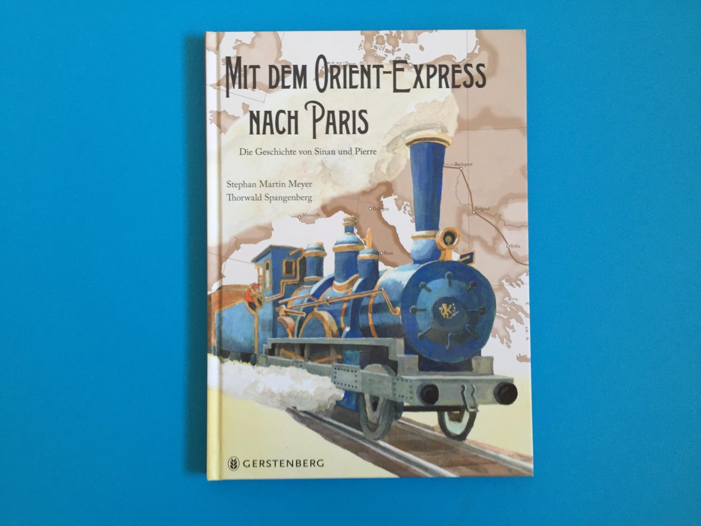 Bilderbuch Mit dem Orient-Express nach Paris, Gerstenberg Verlag