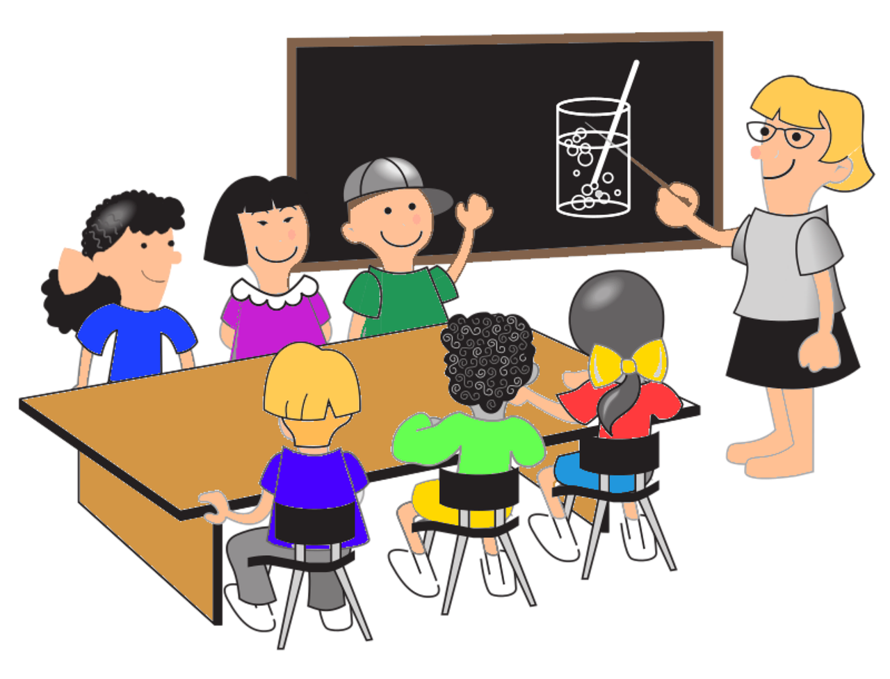 Neben wem sitze ich? Wie ist die Lehrerin? Am Anfang ist alles neu und spannend (Foto: Pixabay)