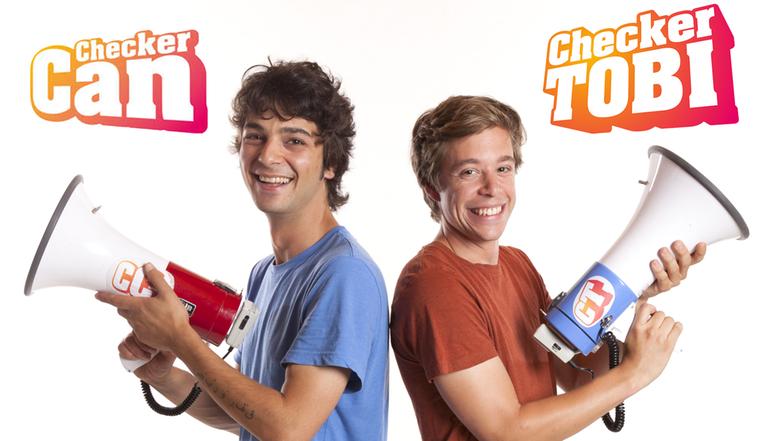 Checker Can und Checker Tobi in der TV-Sendung "Die Checker" (Foto: KiKa) 